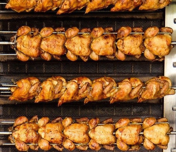 341. Grillcsirke sütő és eladó német munkahely Németország